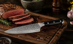 TASAI – Nóż Chef Knife 8” Hammered Damascus Steel