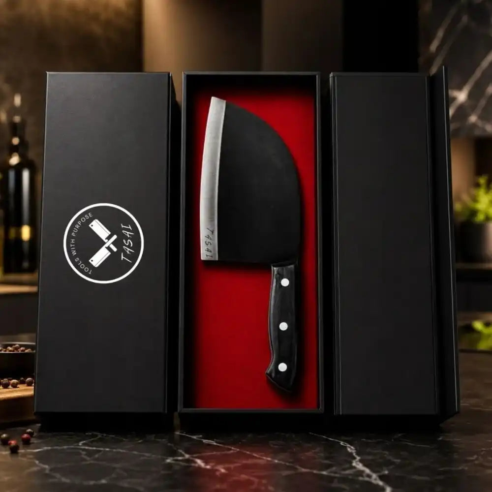 TASAI – Tasak 7” Black Cleaver