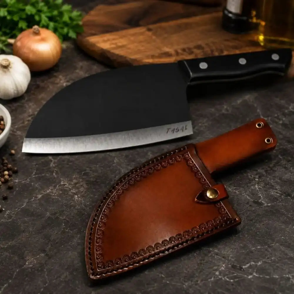 TASAI – Tasak 7” Black Cleaver