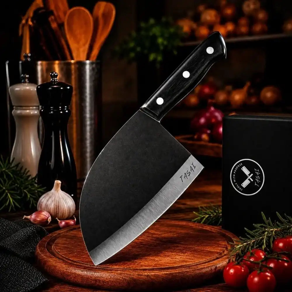 TASAI – Tasak 7” Black Cleaver