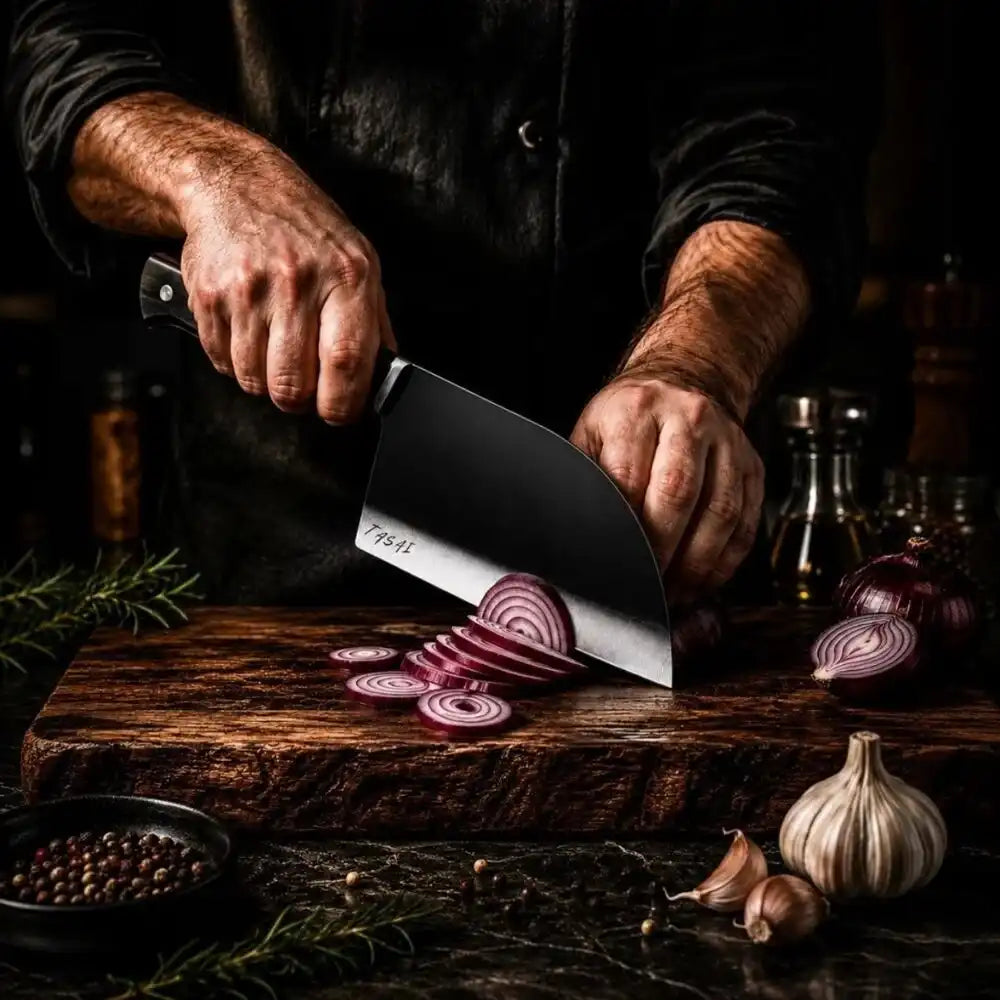 TASAI – Tasak 7” Black Cleaver