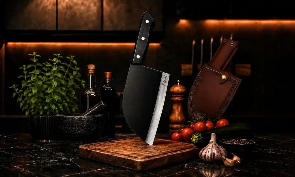 TASAI – Tasak 7” Black Cleaver