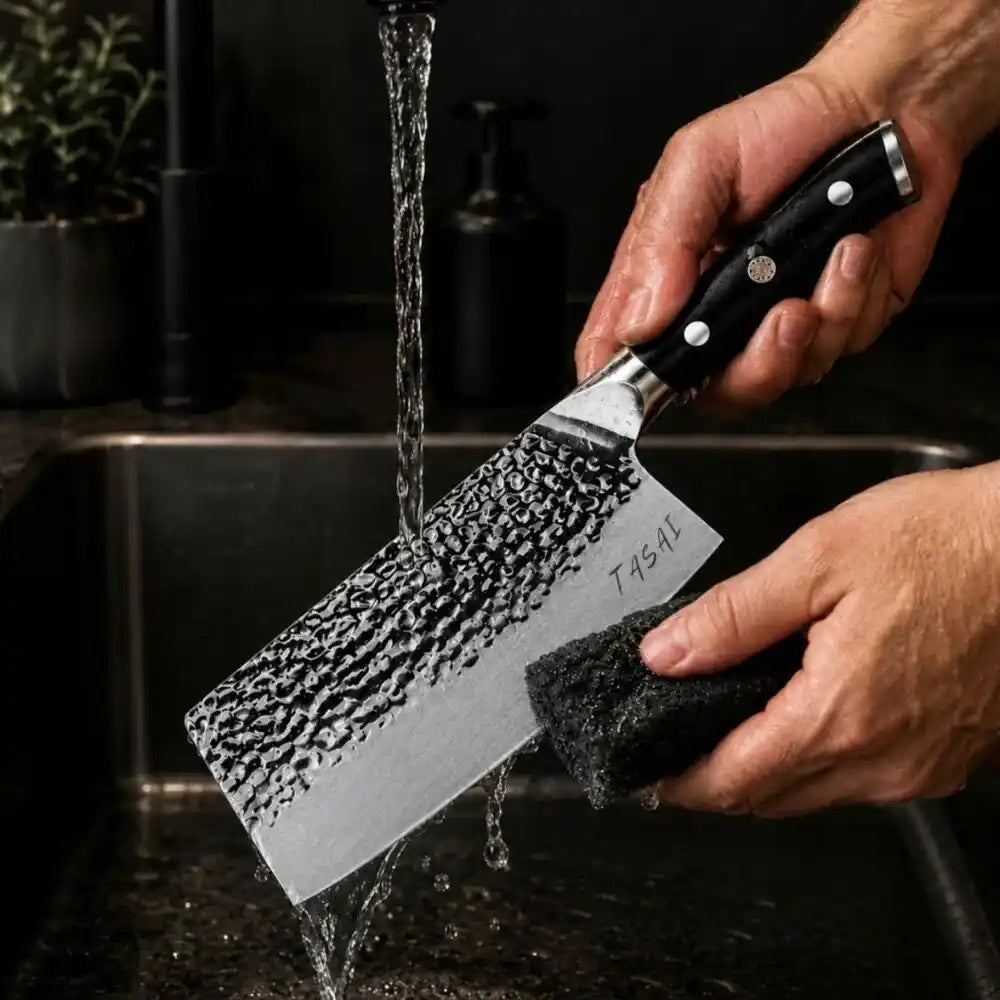 TASAI – Tasak 7” Hammered Cleaver
