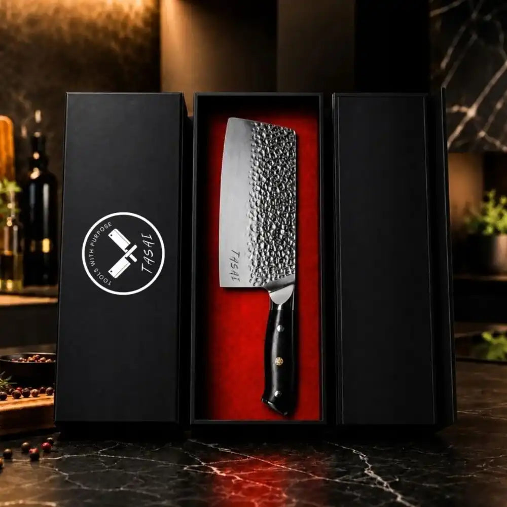 TASAI – Tasak 7” Hammered Cleaver
