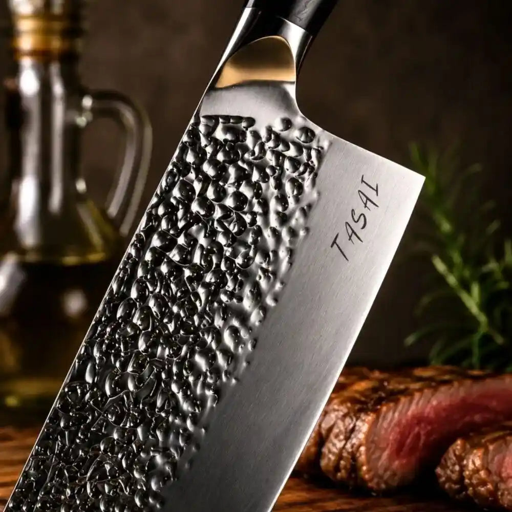 TASAI – Tasak 7” Hammered Cleaver