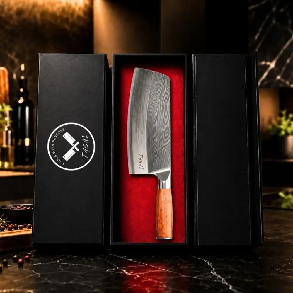 TASAI – Tasak 8” Damascus Pattern