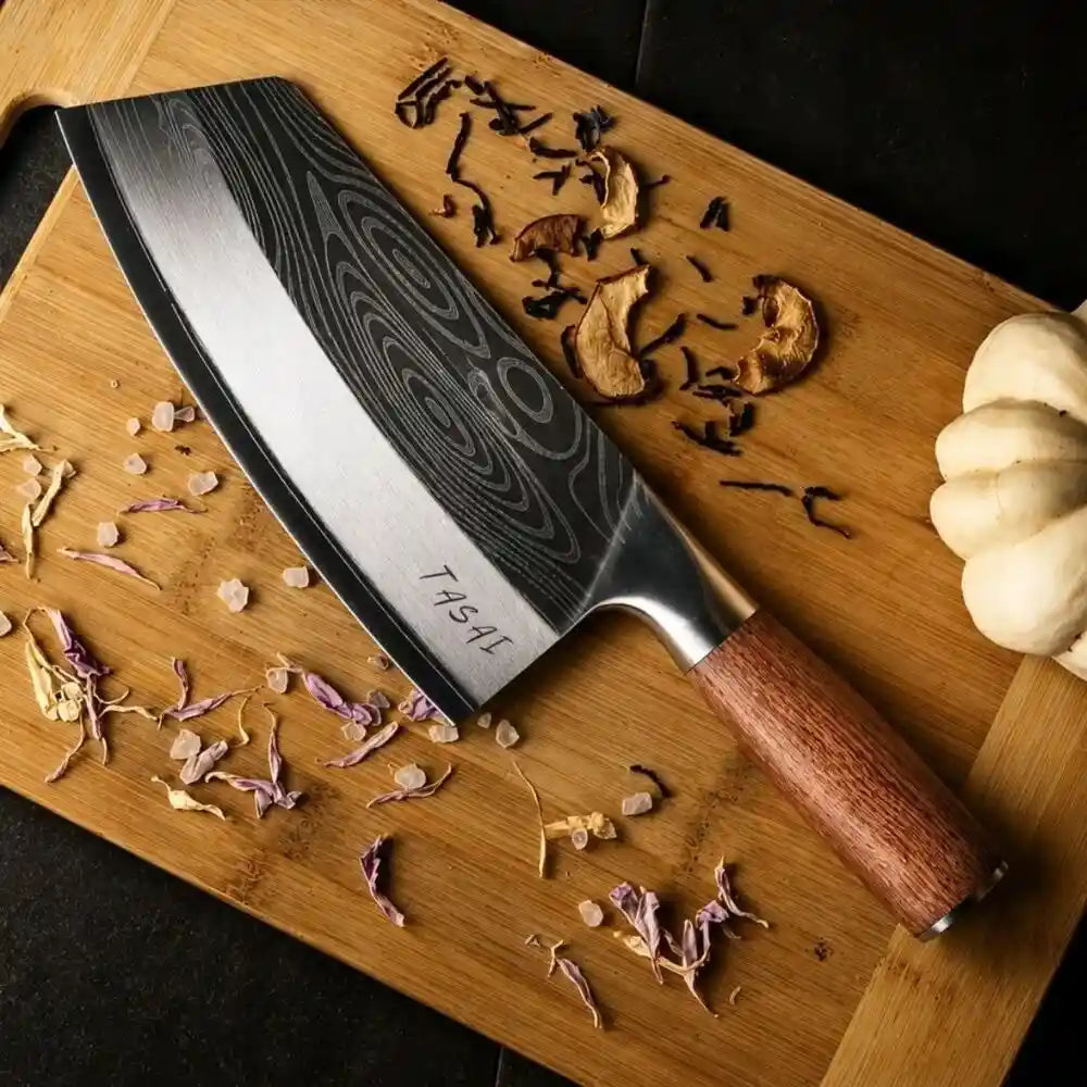 TASAI – Tasak 8” Damascus Pattern