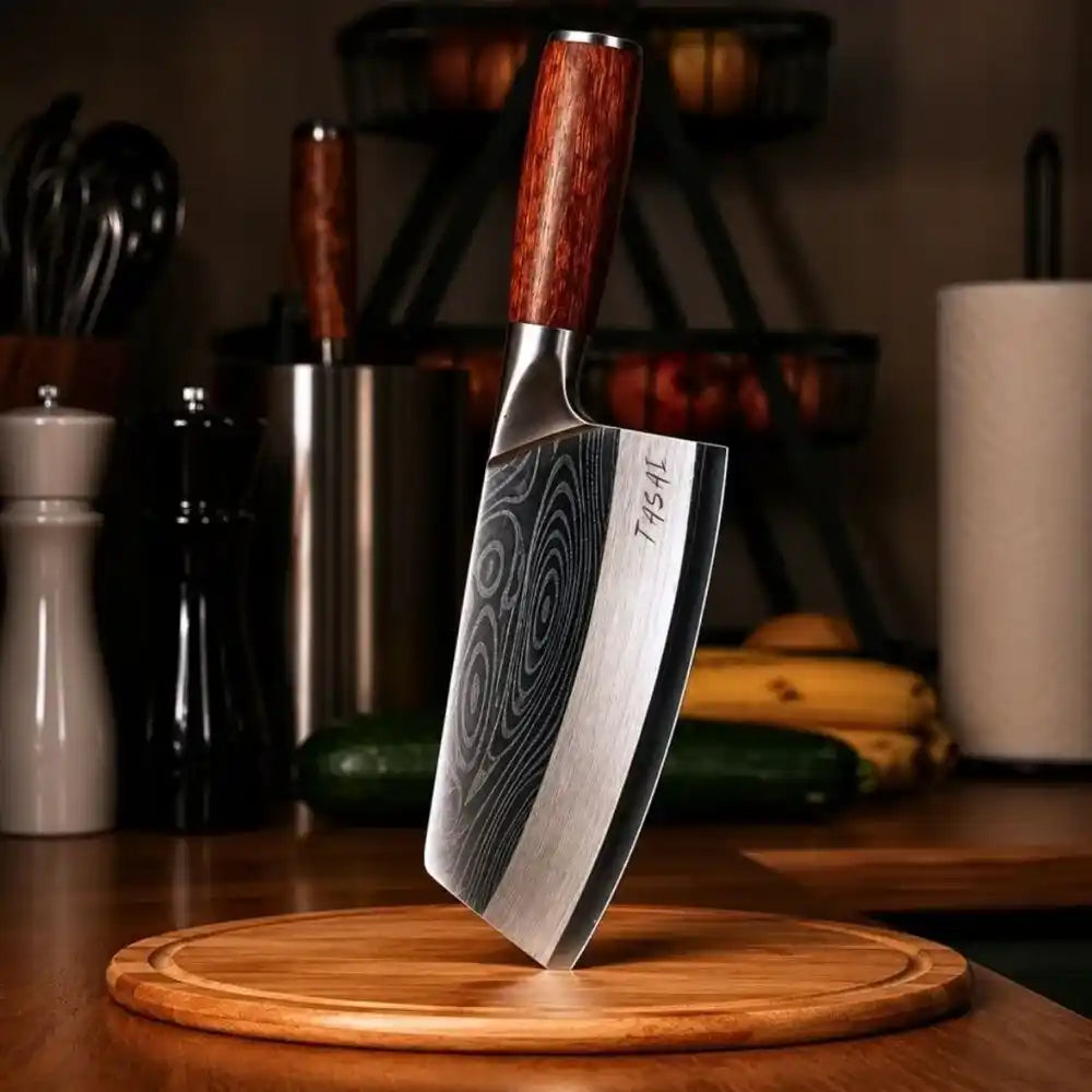 TASAI – Tasak 8” Damascus Pattern