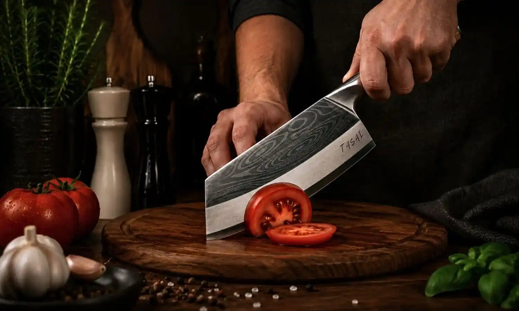 TASAI – Tasak 8” Damascus Pattern