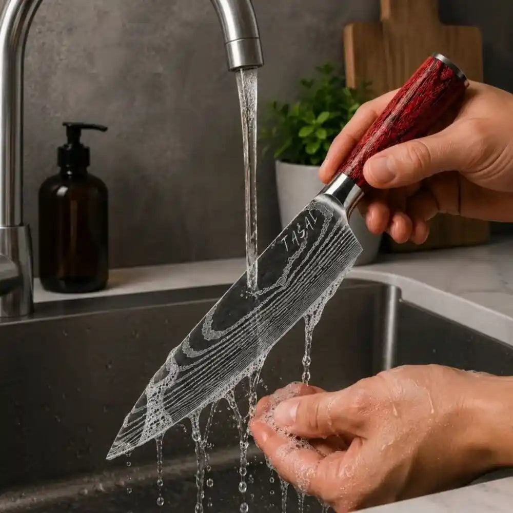 TASAI – Nóż Chef Knife 8” Matte Pattern