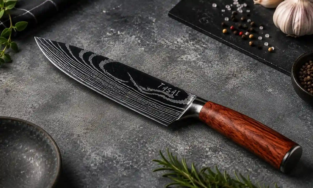 TASAI – Nóż Chef Knife 8” Matte Pattern
