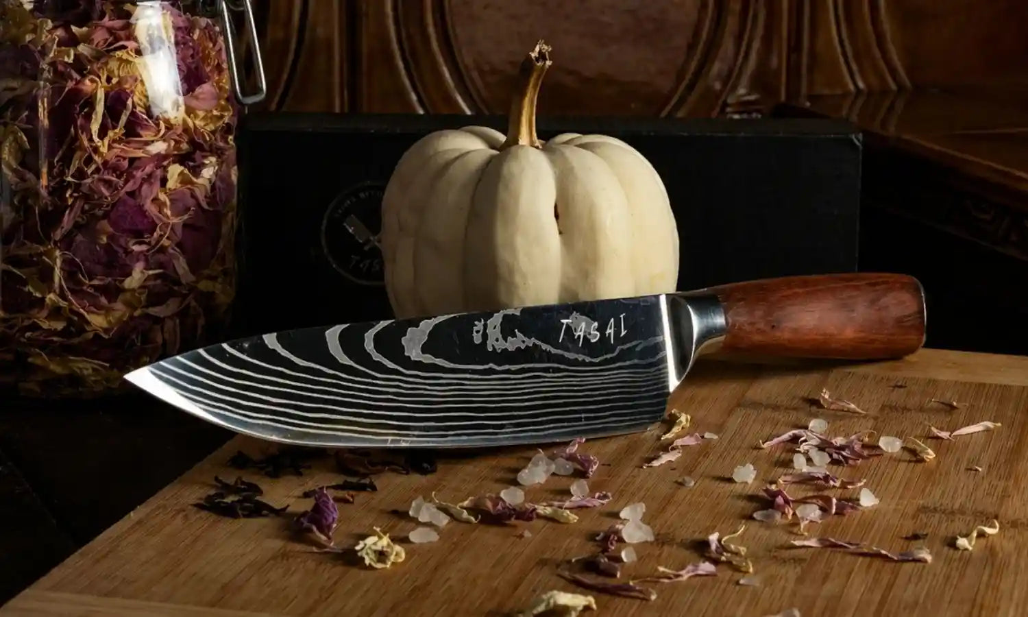 TASAI – Nóż Chef Knife 8” Matte Pattern