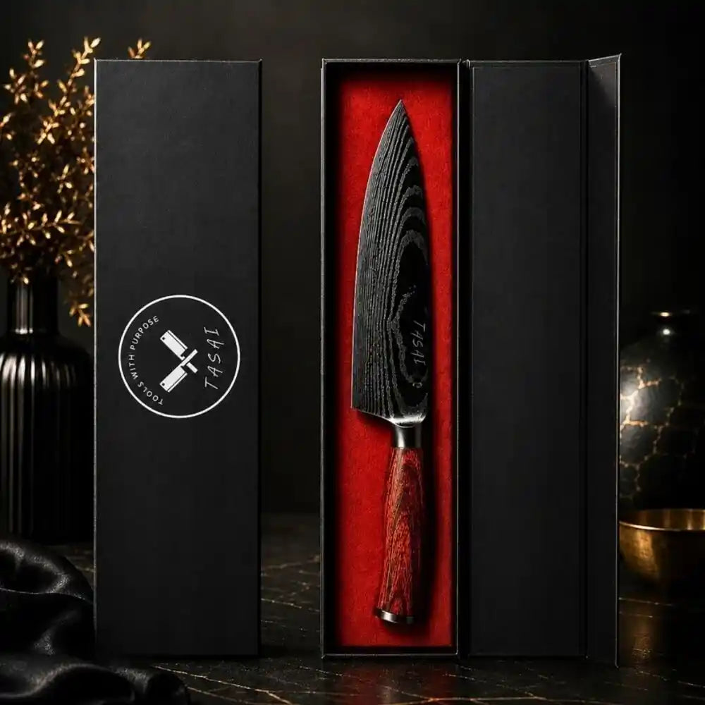 TASAI – Nóż Chef Knife 8” Matte Pattern