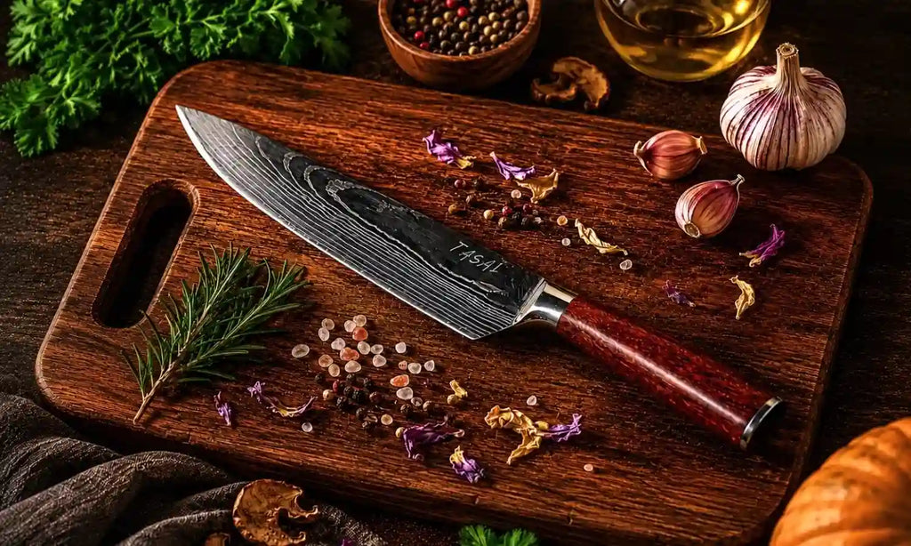 TASAI – Nóż Chef Knife 8” Matte Pattern