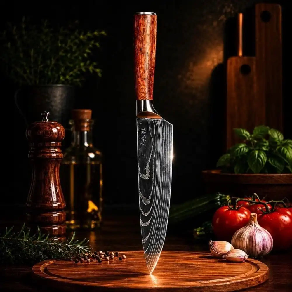 TASAI – Nóż Chef Knife 8” Matte Pattern