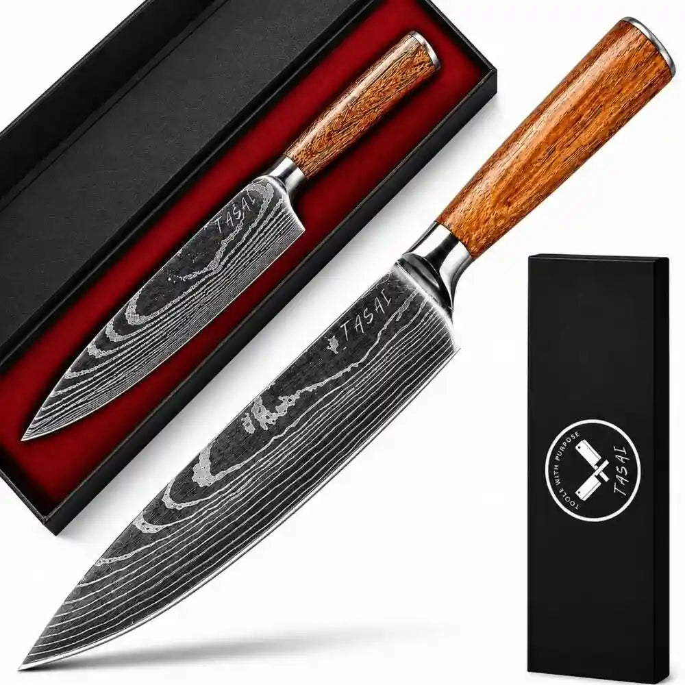TASAI – Nóż Chef Knife 8” Matte Pattern