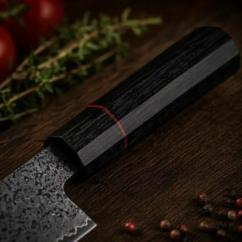 TASAI – Nóż Kiritsuke 8” Damascus Steel