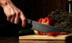 TASAI – Nóż Kiritsuke 8” Damascus Steel
