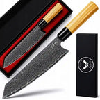 TASAI – Nóż Kiritsuke 8” Damascus Steel