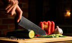TASAI – Nóż Kiritsuke 8” Damascus Steel