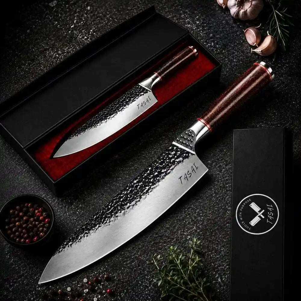 TASAI Chef Knife 8” Stainless Steel